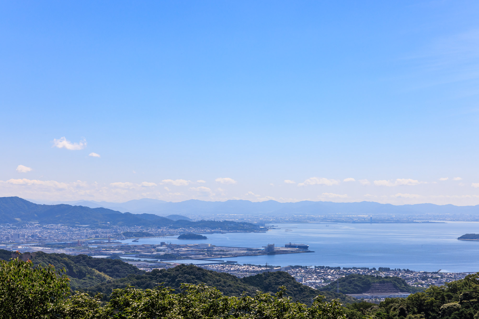 三河湾の風景
